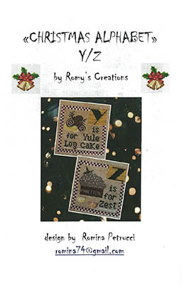 Christmas Alphabet: Y & Z - Romy's Creations