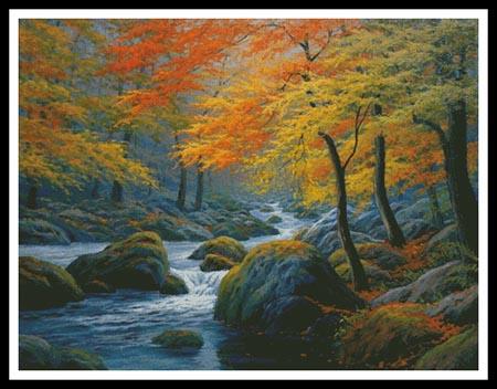 Beside The River (Large) - Artecy Cross Stitch