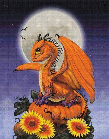 Pumpkin Dragon by Stanley Morrison - Paine Free Crafts