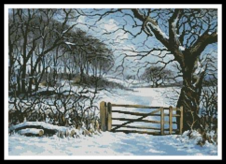 At Winters Gate - Artecy Cross Stitch