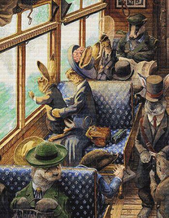 His First Train Ride by Chris Dunn - Paine Free Crafts