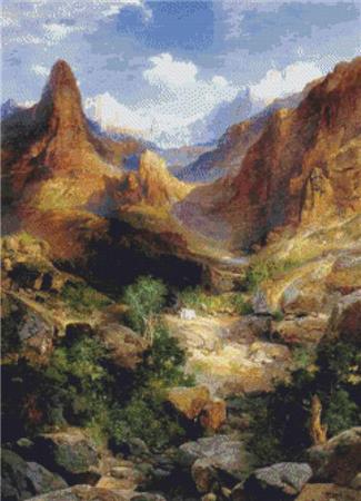 Bright Angel Trail - X Squared Cross Stitch