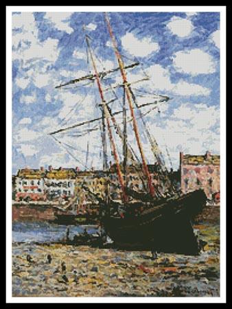 Boat At Low Tide, FeCamp - Artecy Cross Stitch