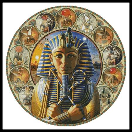 Tutankhamun Circle - Artecy Cross Stitch