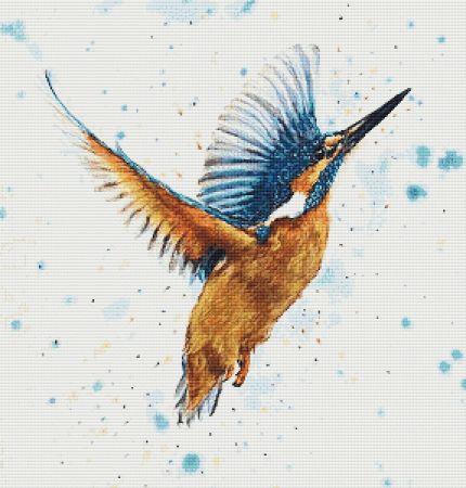 Kingfisher by Caroline Lord O'Donovan - Paine Free Crafts