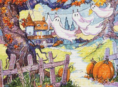 Halloween Laundry by Alida Akers - Paine Free Crafts