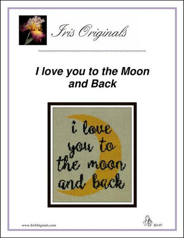 I Love You To The Moon - Iris Originals