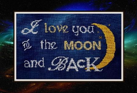 To The Moon And Back - Iris Originals