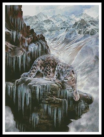 Snow Leopard High Country - Artecy Cross Stitch