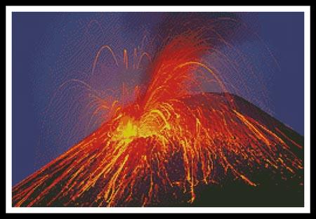 Eruption - Artecy Cross Stitch