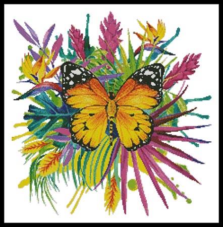 Tropical Butterfly - Artecy Cross Stitch