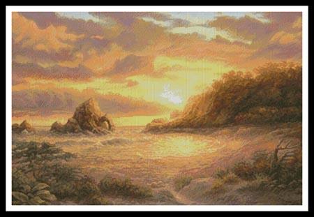 Coastal Sunset - Artecy Cross Stitch