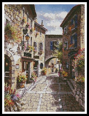 Eze Village - Artecy Cross Stitch