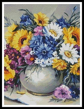 Colourful Bouquet (Crop) - Artecy Cross Stitch