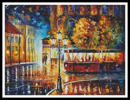 Night Trolley (Large) - Artecy Cross Stitch