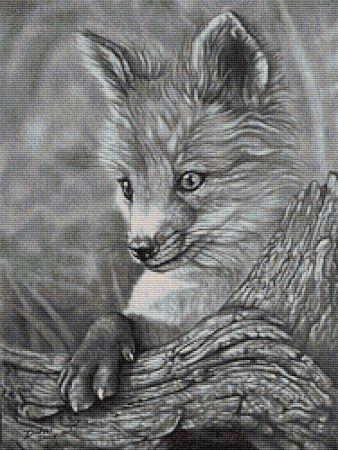 Fox Cub by Darrel Bevan - Paine Free Crafts