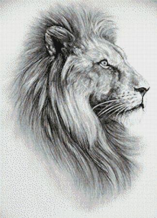 Lion by Darrel Bevan - Paine Free Crafts
