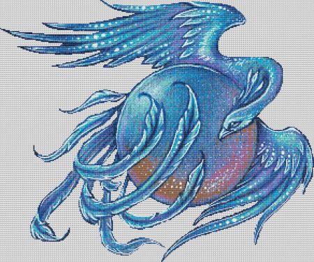 Ice Phoenix by Alvia Alcedo - Paine Free Crafts