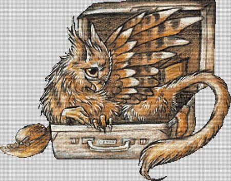 Travel Griffin by Alvia Alcedo - Paine Free Crafts