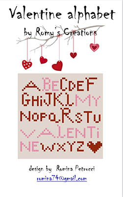 Valentine Alphabet - Romy's Creations