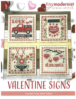 Valentine Signs - Tiny Modernist Inc