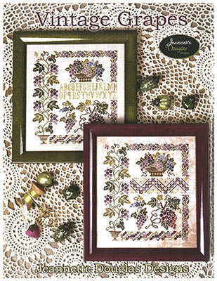 Vintage Grapes - Jeannette Douglas Designs