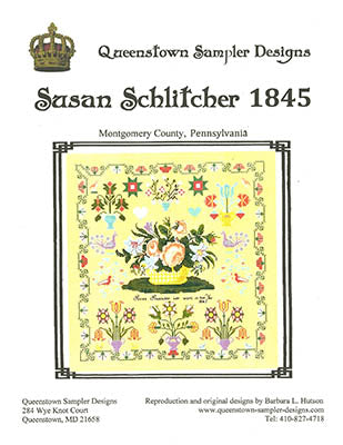 Susan Schlitcher 1845 - Queenstown Sampler Designs