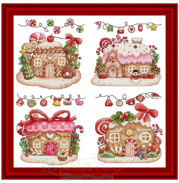 Gingerbread Houses - Les Petites Croix De Lucie