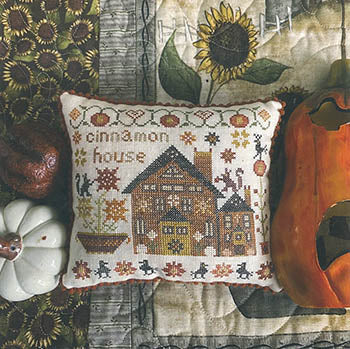 Cinnamon House: Houses On Pumpkin Lane - Pansy Patch Quilts & Stitchery
