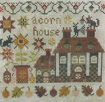 Acorn House: Houses On Pumpkin Lane - Pansy Patch Quilts & Stitchery