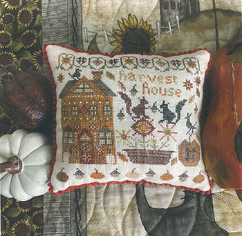Harvest House: Houses On Pumpkin Lane - Pansy Patch Quilts & Stitchery