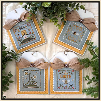 Cross Stitch Petites: Bumblebee Petites - Little House Needleworks