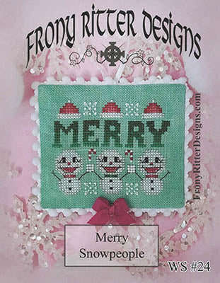 Merry Snowpeople - Frony Ritter Designs