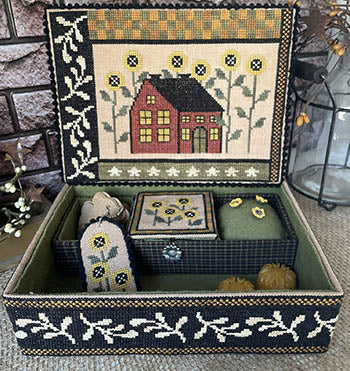 Red House Sewing Box - Mani Di Donna