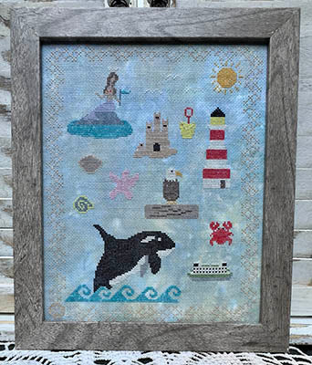 Beach Sampler - SamBrie Stitches Designs