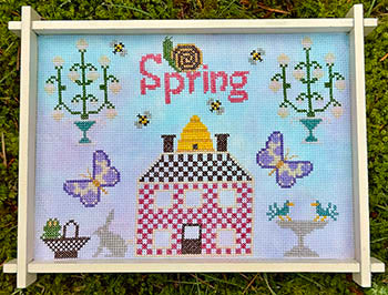 Spring At Autumn Hills Place - SamBrie Stitches Designs
