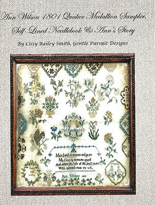 Ann Wilson 1801 Quaker Medallion Sampler - Gentle Pursuit Designs