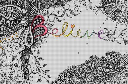 Believe by Angela Porter - Paine Free Crafts