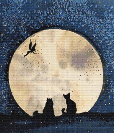 Magical Moonlight Moment by Caroline Lord O'Donovan - Paine Free Crafts