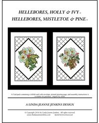 Hellebores: Holly & Ivy And Hellebores: Mistletoe & Pine - Linda Jeanne Jenkins
