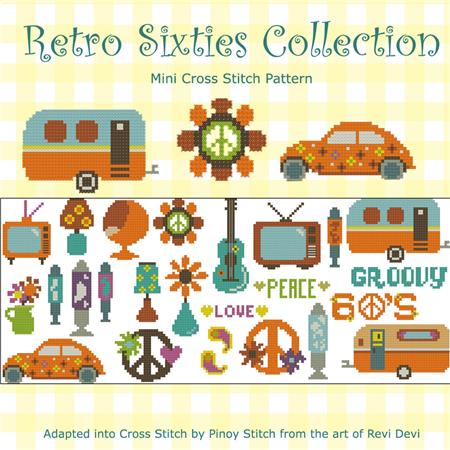 Retro Sixties Collection - PinoyStitch