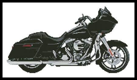 Harley Road Glide - Artecy Cross Stitch