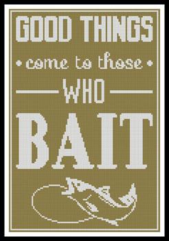 Fishing Quote 1 - Artecy Cross Stitch