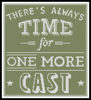 Fishing Quote 3 - Artecy Cross Stitch