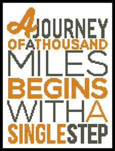 Inspirational Quote 2 - Artecy Cross Stitch