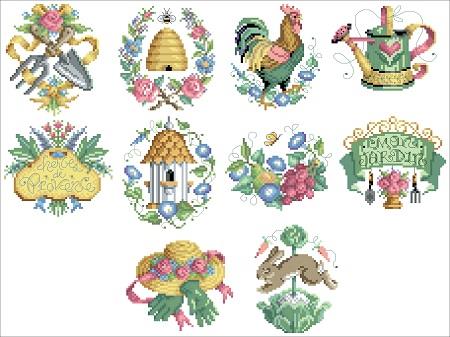 Gardener's Christmas Ornaments - Kooler Design Studio