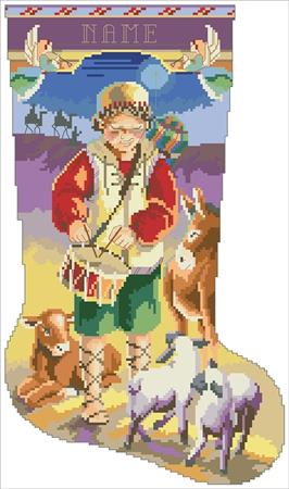 Little Drummer Boy Stocking - Kooler Design Studio