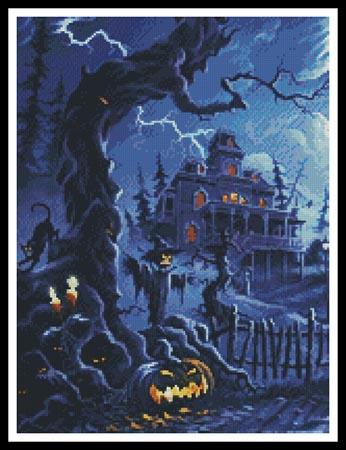 Fright Night (Crop) - Artecy Cross Stitch