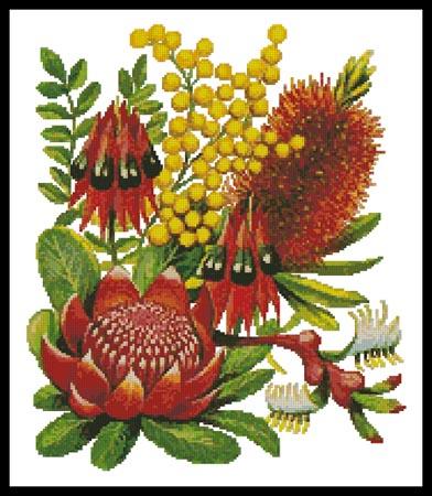 Bushland Flowers Of Oz - Artecy Cross Stitch