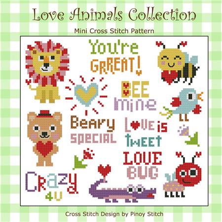 Love Animals Collection - PinoyStitch